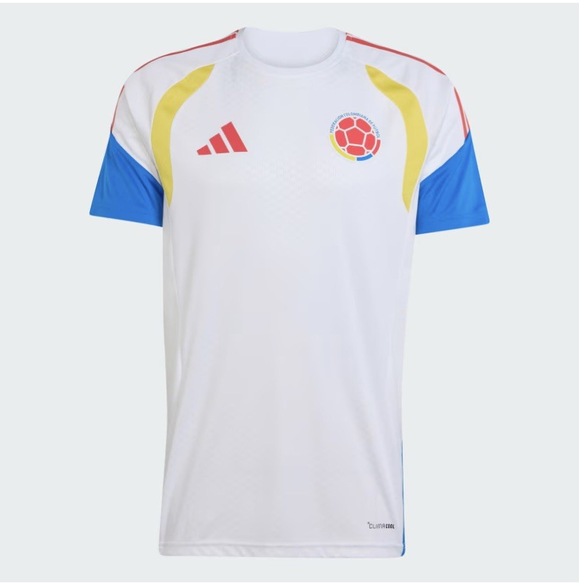 Adidas 2026 Colombia Tiro26 Training Jersey JZ6226 and Youth JZ6231