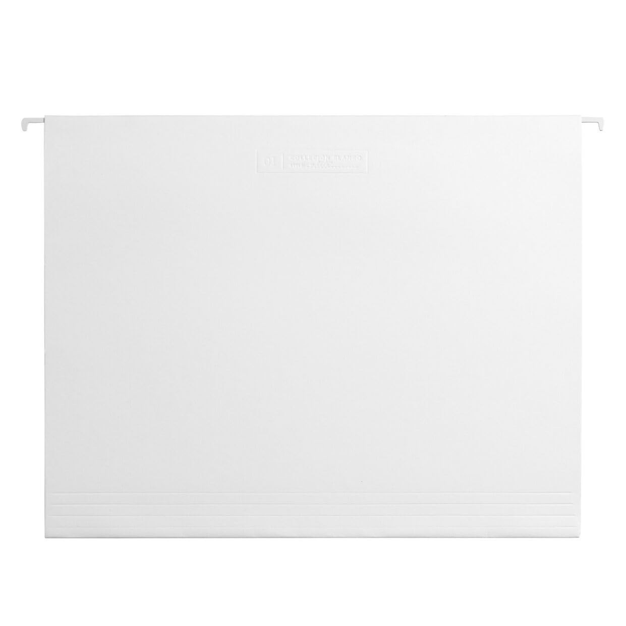 Russell+hazel White Hanging File Folders, 10 Count, 11.75" x 9.3 82372
