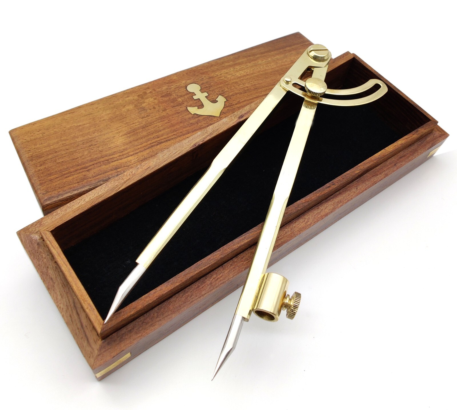 8 Inch Large Pencil Marking Compass Circle Leather Scratch Compass Maker Scriber