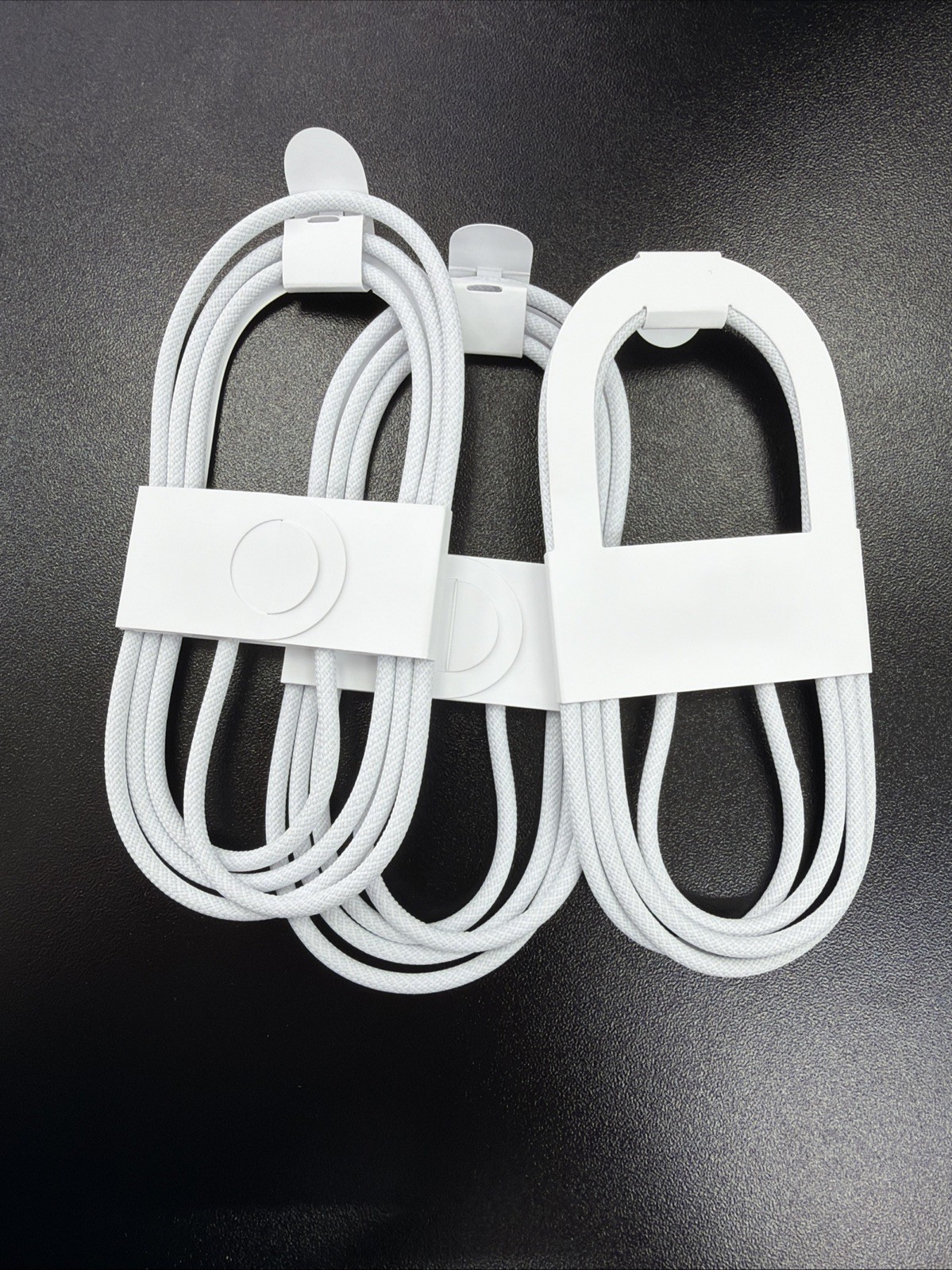 Lot Of 50 Original Apple 1m 3ft Braided USB C to C Cable(17 Pro Max Box Pulled)