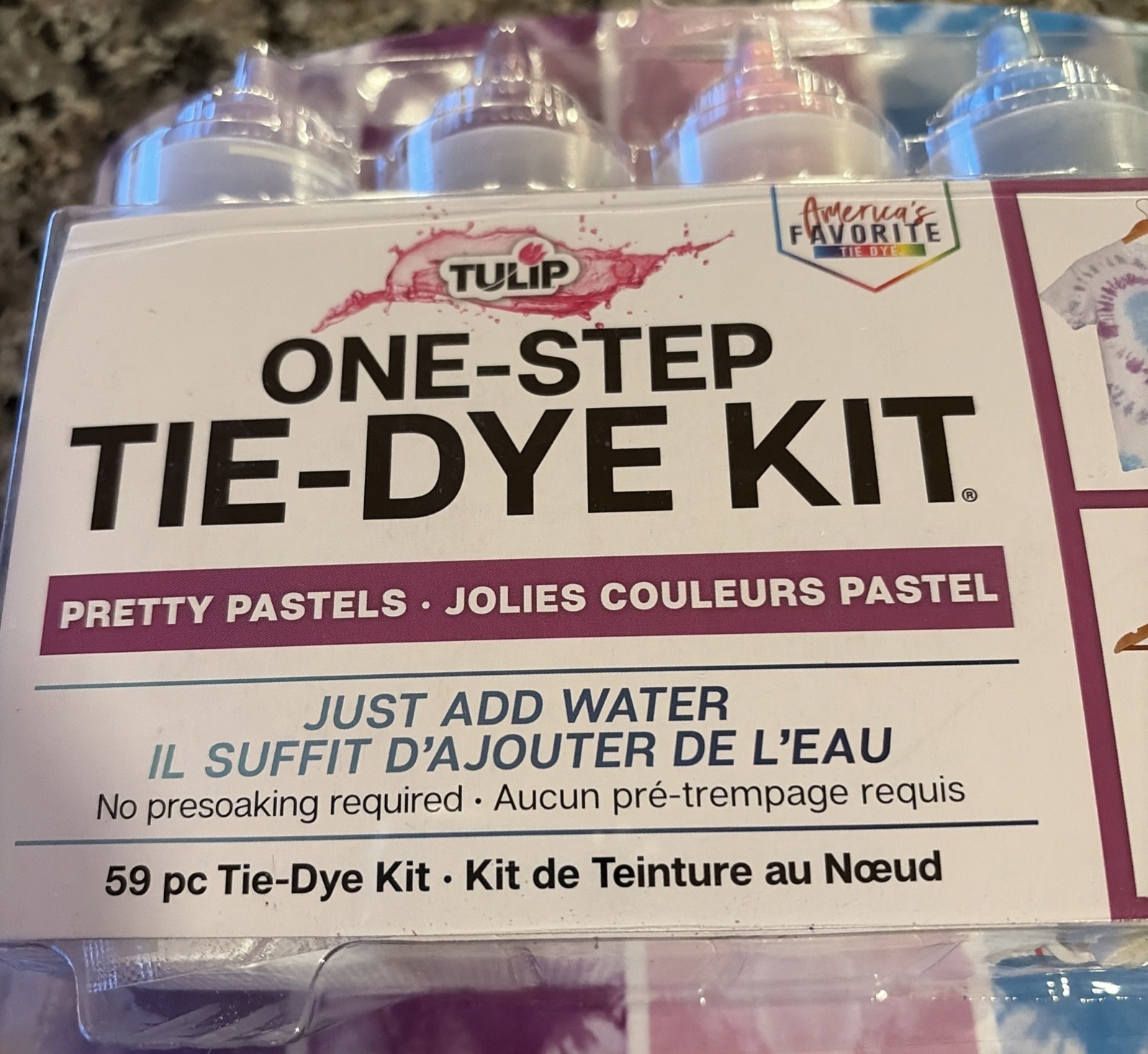 Tulip Tie-Dye Kit Pretty Pastels New In Package Sealed Unopened