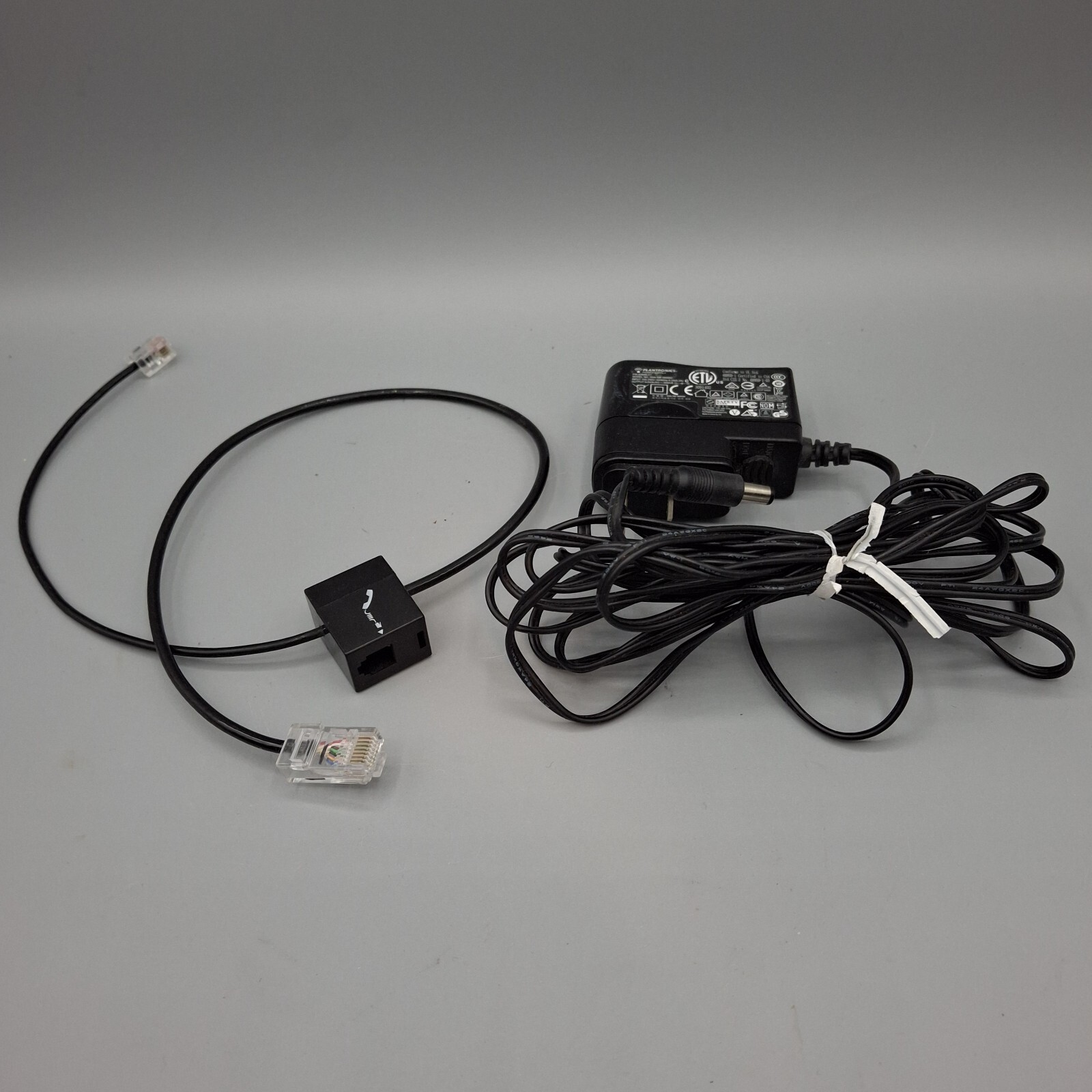 Plantronics C054 DECT Wireless Ear-hook Headset Black With Base. Test-Works