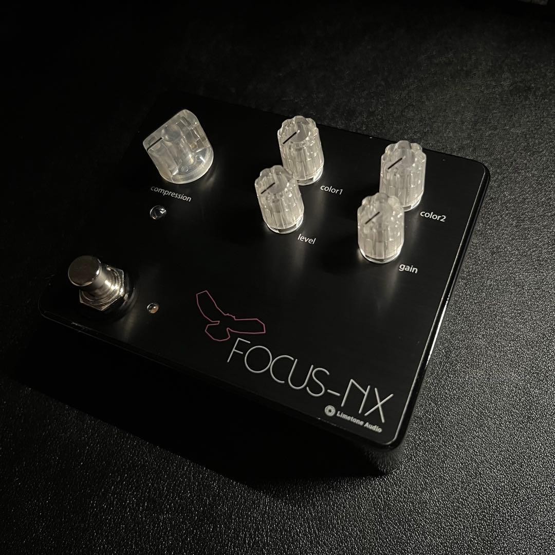 Limetone Audio FOCUS-NX Compressor Booster Used, Vibrant Sound, Compact