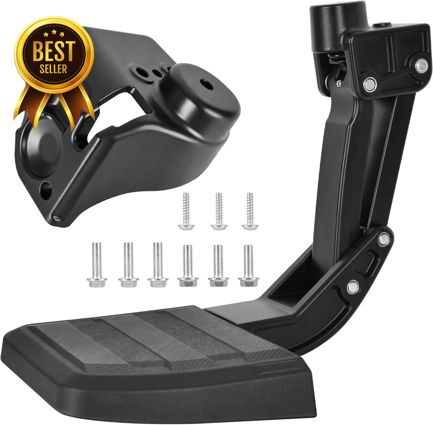 Rear Bed Step Aluminum Upgrade Compatible with Toyota Tacoma 2024 2025 2026 Retr