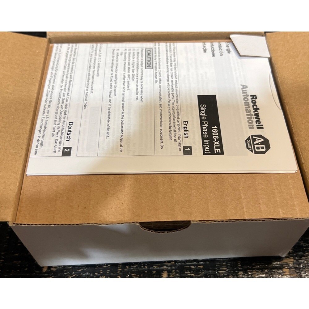 New Allen-Bradley 1606-XLE80E Power Supply AB 1606 XLE80E