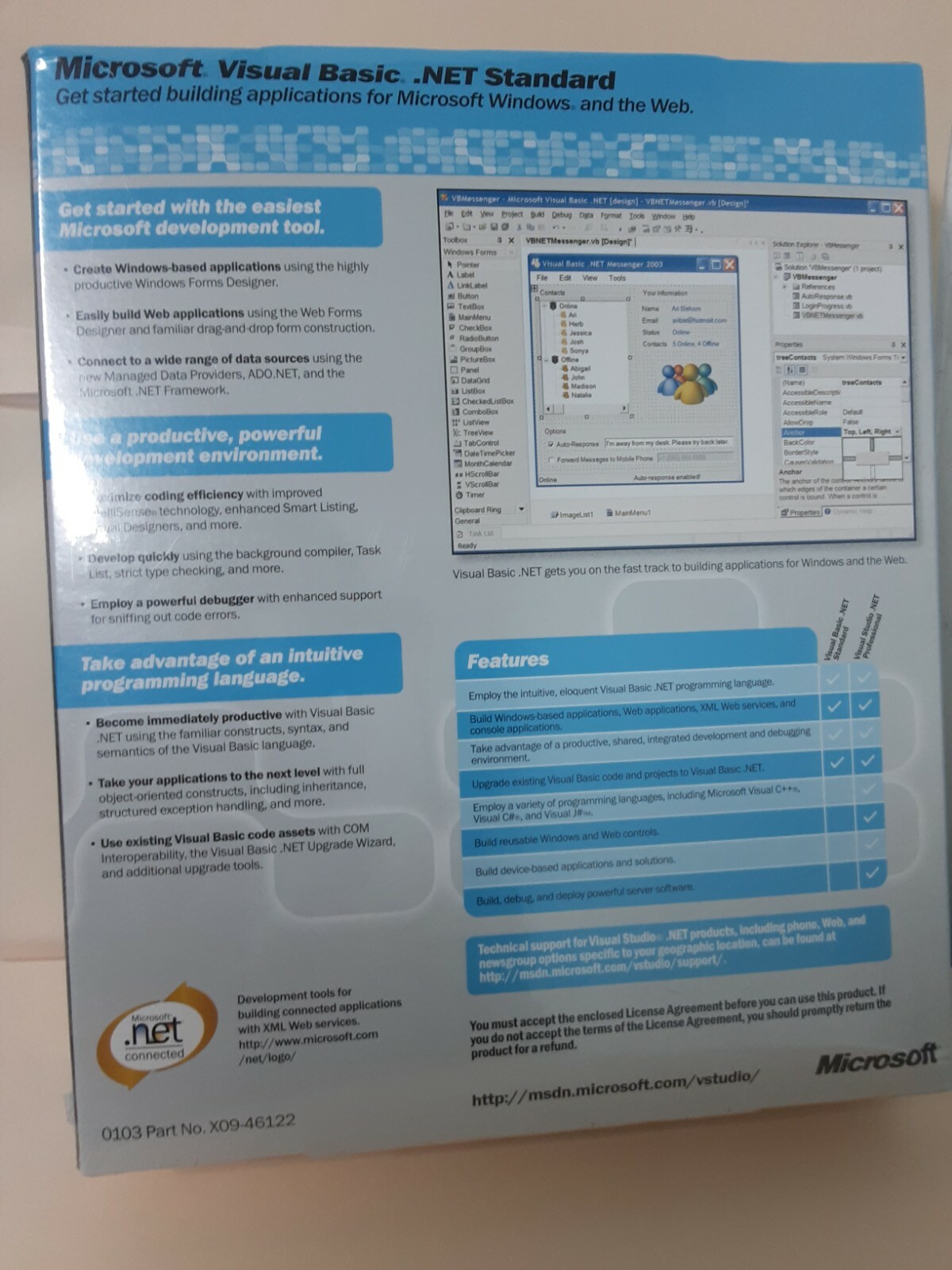 Microsoft Visual Basic .net Standard 2003