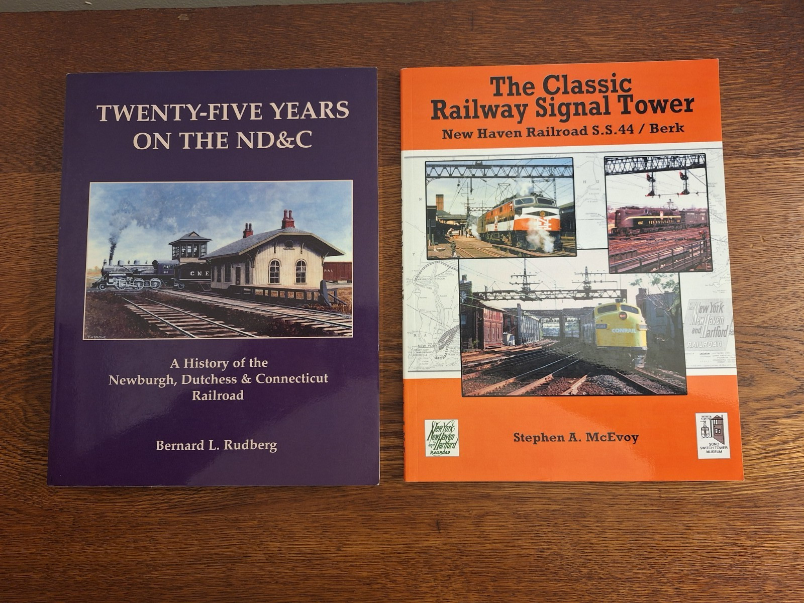 Twenty-Five Years on the ND&C and The Classic Railway Signal Tower Book Lot