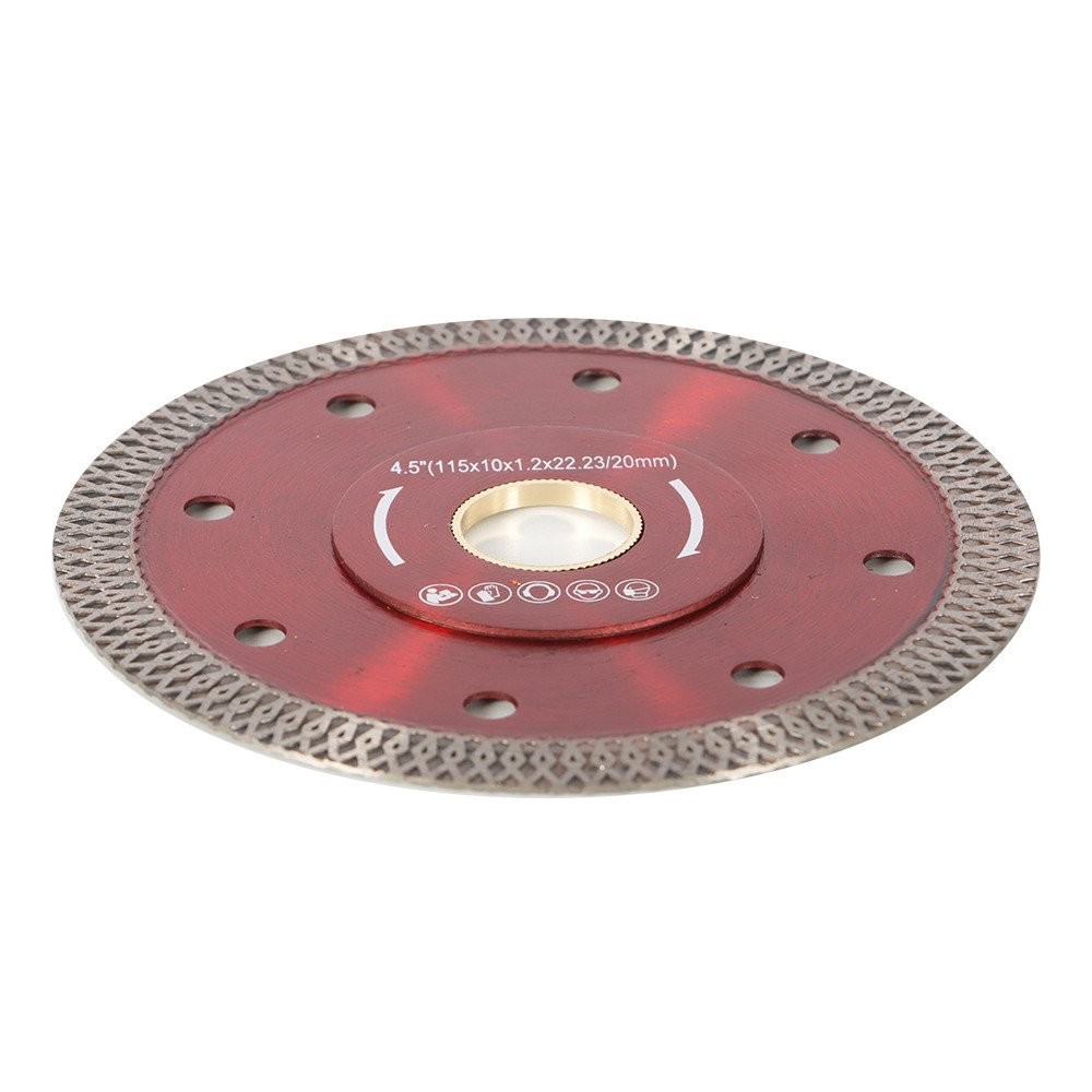 2 Pack Super Thin Diamond Porcelain Saw Blade Ceramic Cutting Disc 4.5 Inch