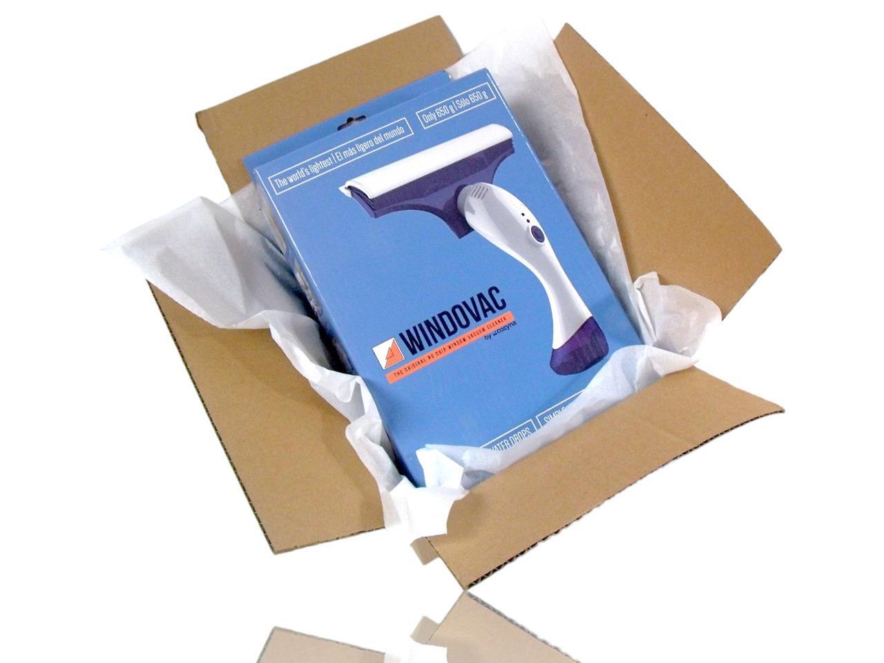 Cordless Window Vac Rechargeable Vacuum Cleaner Squeegee Hand-Held Windovac, New