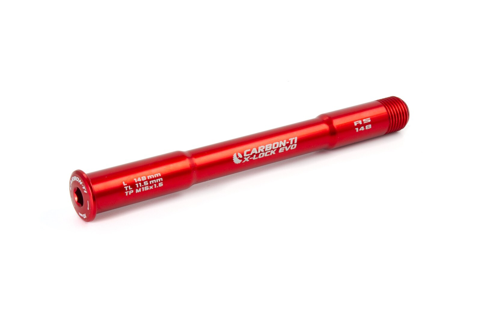 Carbon-Ti X-Lock EVO 15x1.5 X-RockShox (148 mm), Matte-Black, Front Thru-Axle