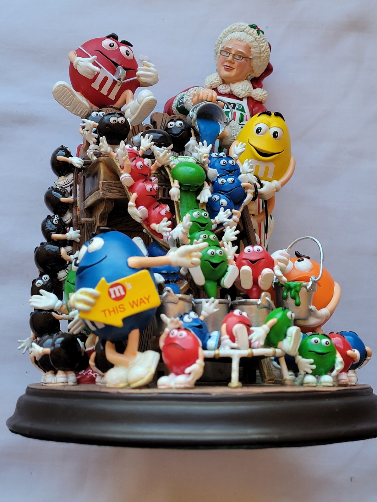 Danbury Mint M&M's Mrs. Claus