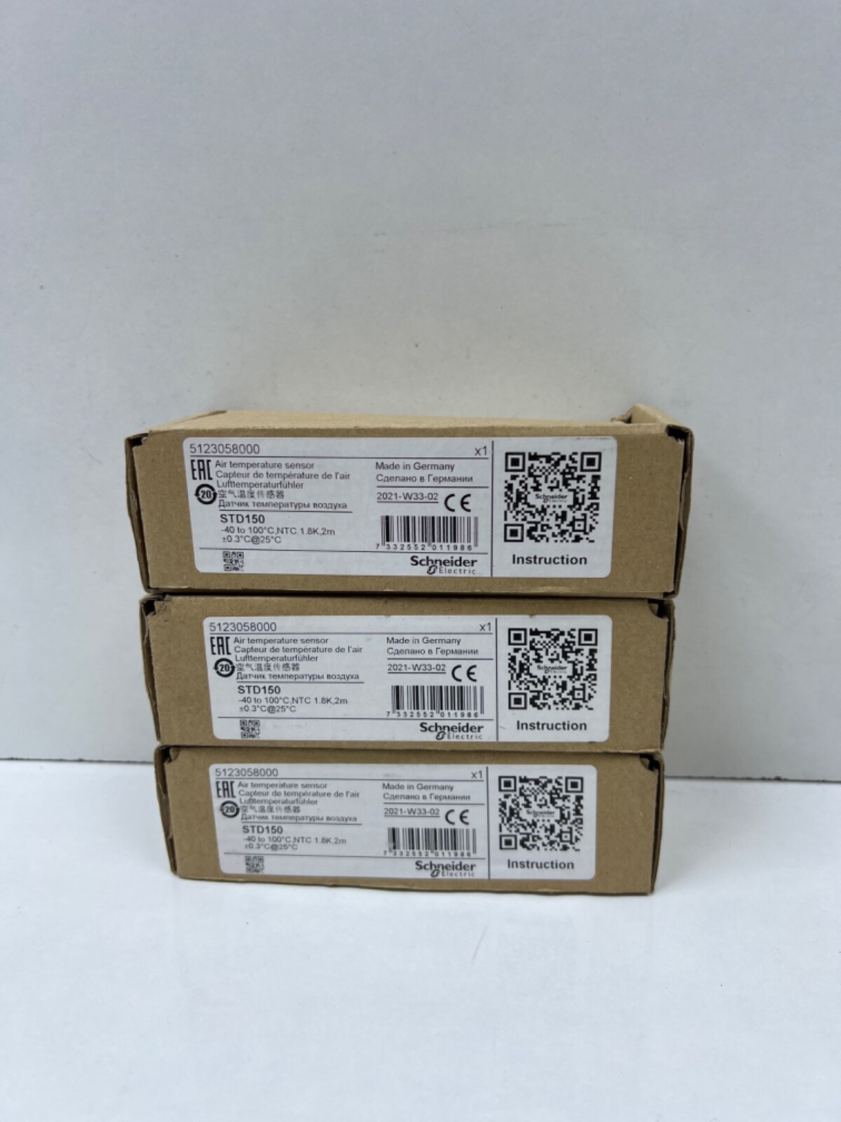 Schneider Electric STD150 Air Temperature Sensor 5123058000