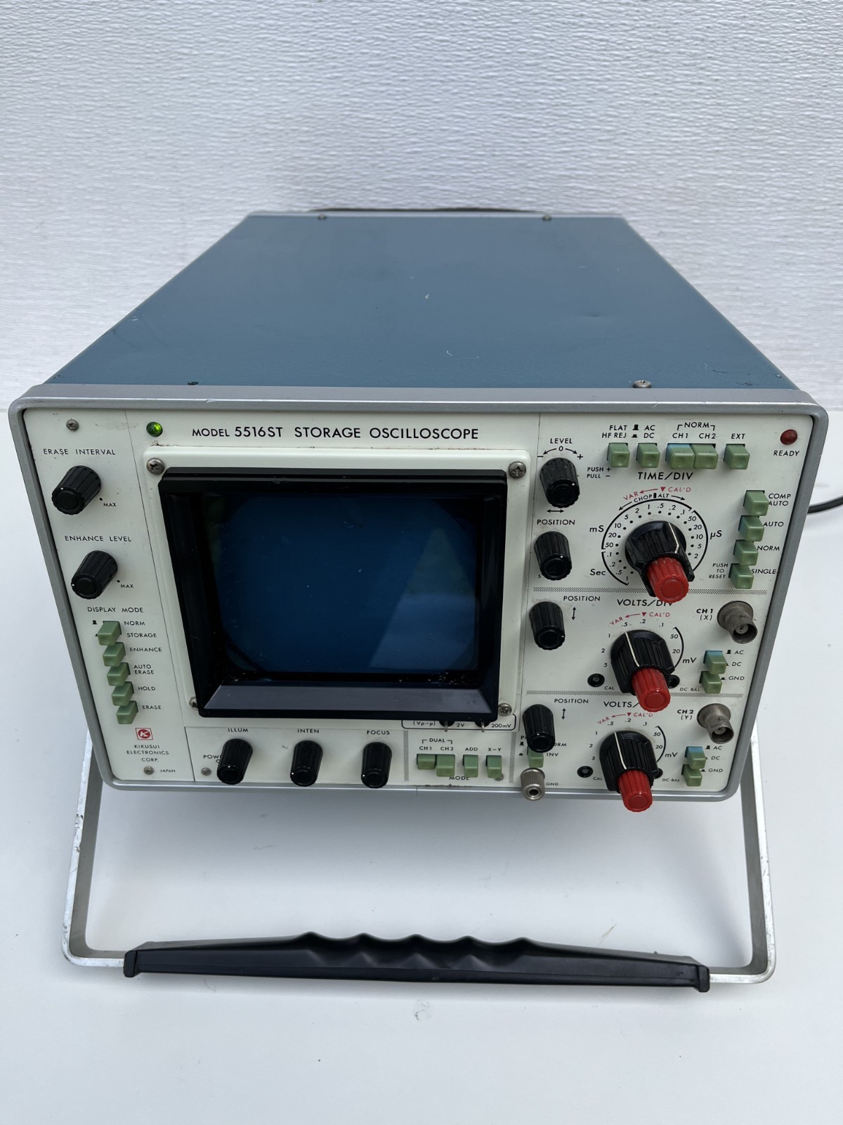 Kikusui Model 5516ST Storage Oscilloscope Kikusui Electronics Portable MiniScope