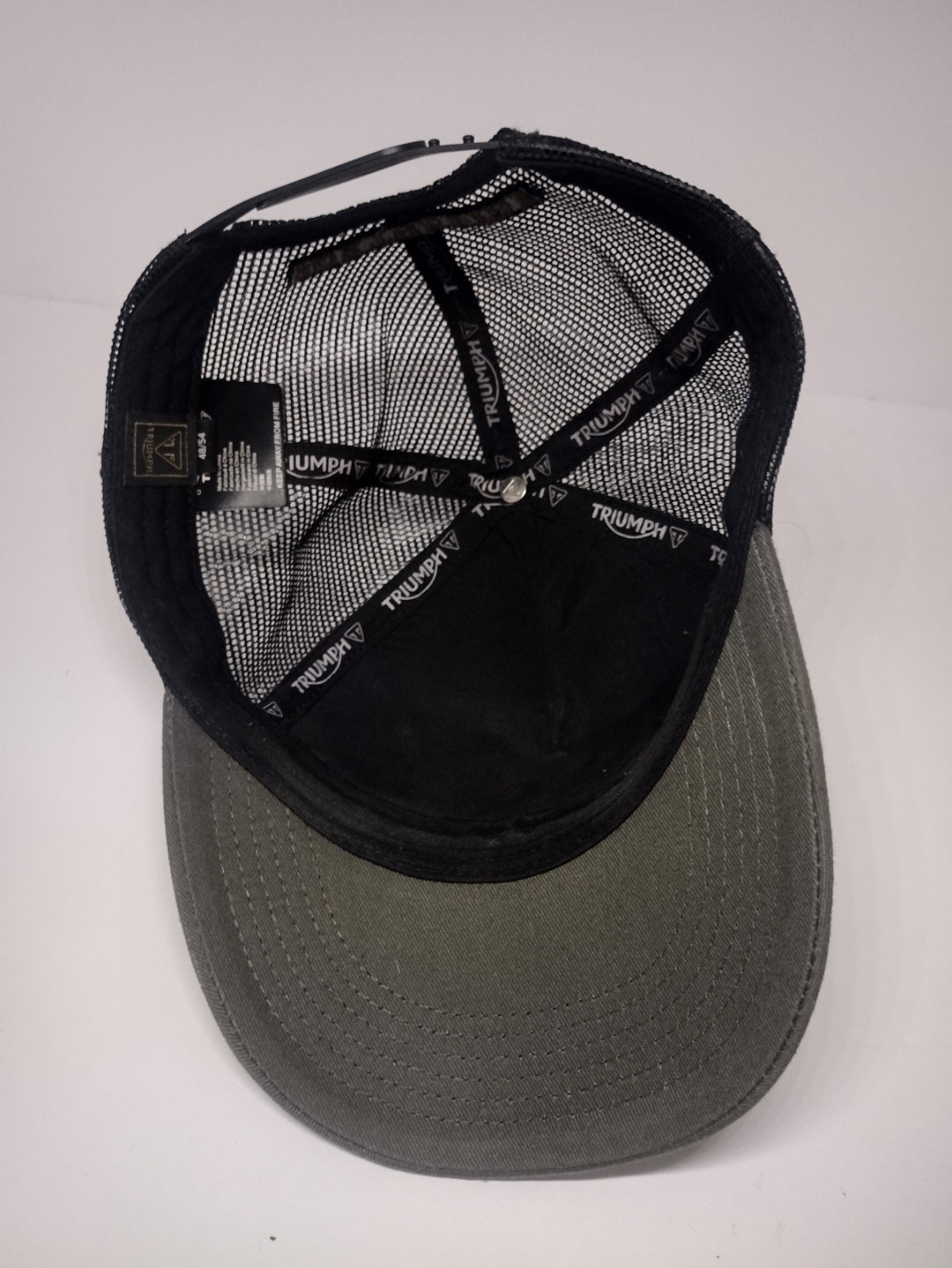 Triumph Khaki Coast Trucker Hat - MCAS22308