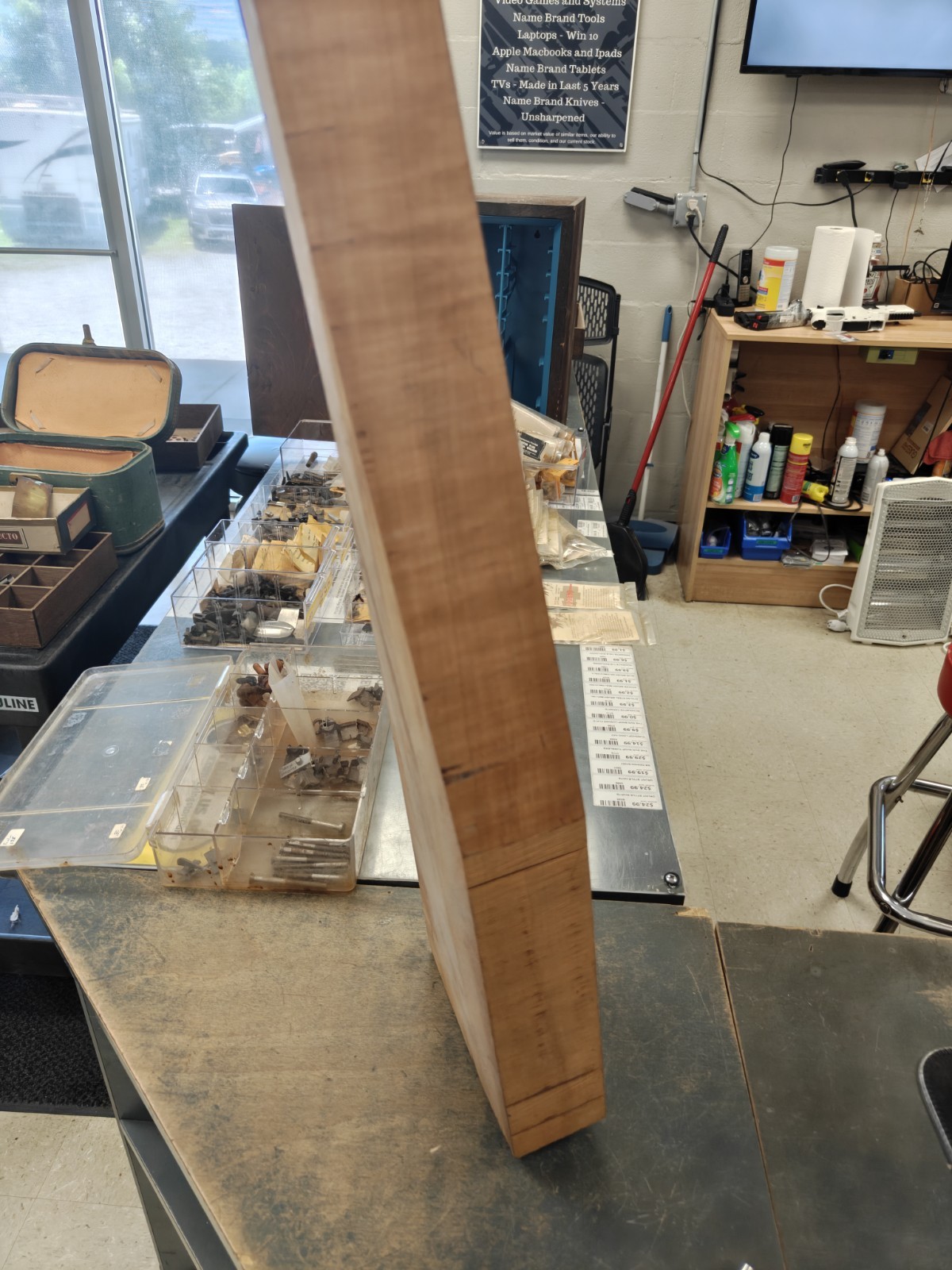 60" Stock Blank Wood Cherry for Kentucky Muzzleloader Long Rifle