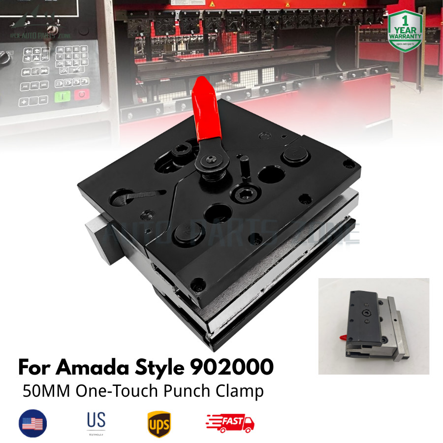 NEW 50MM For Amada Style One-Touch Press Brake Punch Clamp Holder Handle 902000