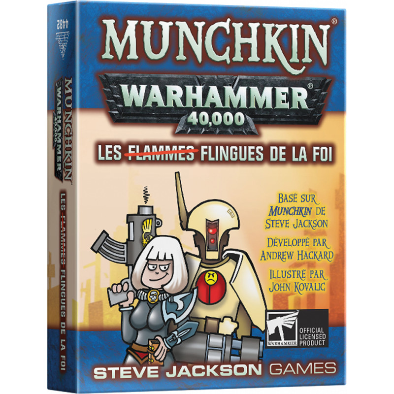 Munchkin Warhammer 40K: Guns Of Faith (Ext) New | 8435407630253