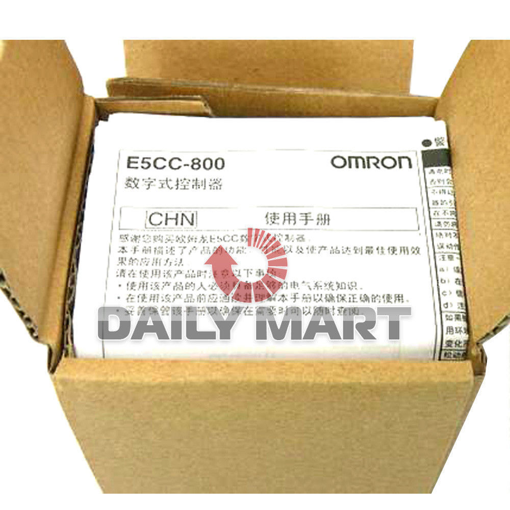 OMRON NEW E5CC-QX2ASM-800 100-240VAC DIGITAL TEMPERATURE CONTROLLER