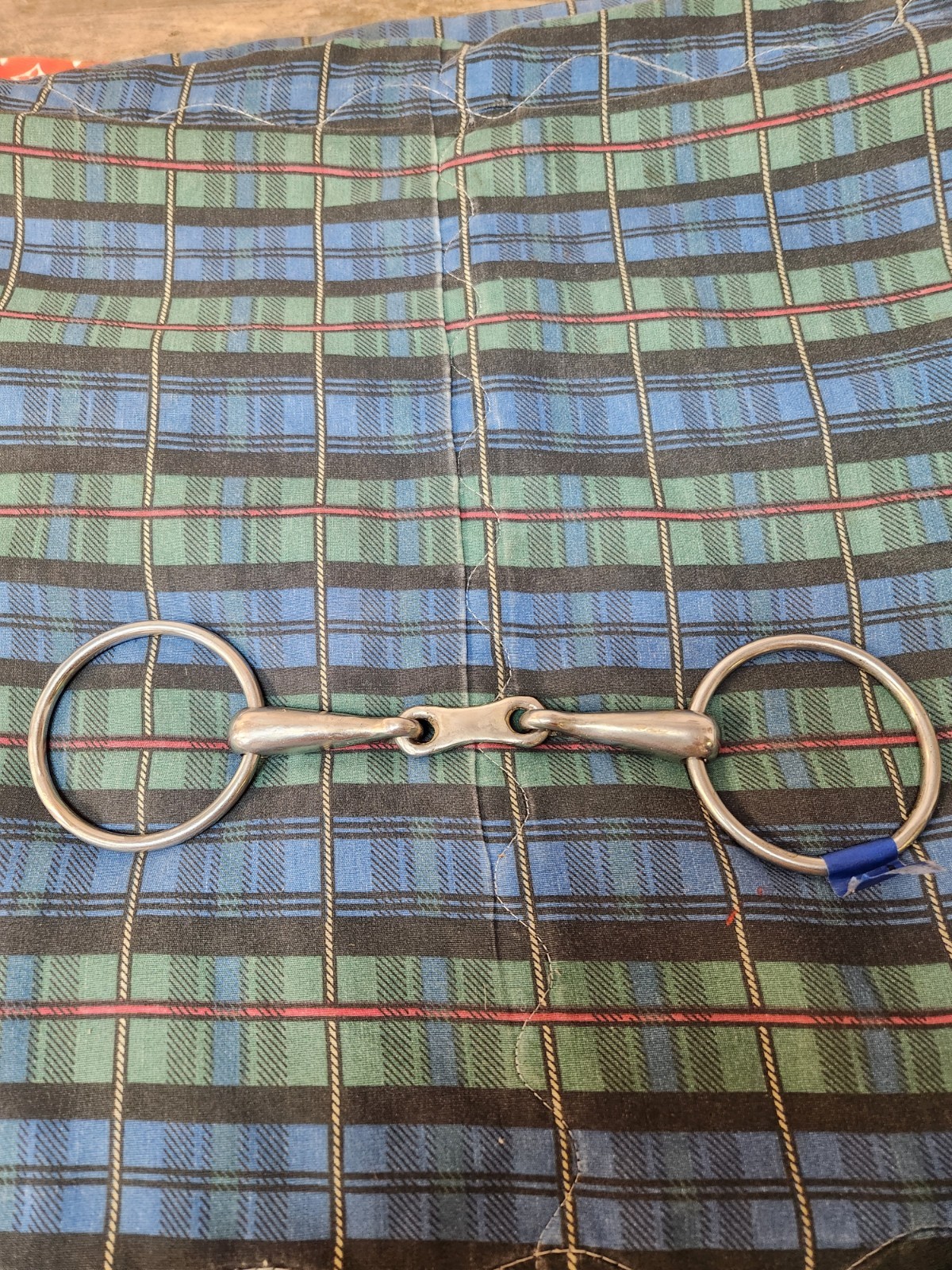 5 1/2 INCH FRENCH LINK O RING SNAFFLE
