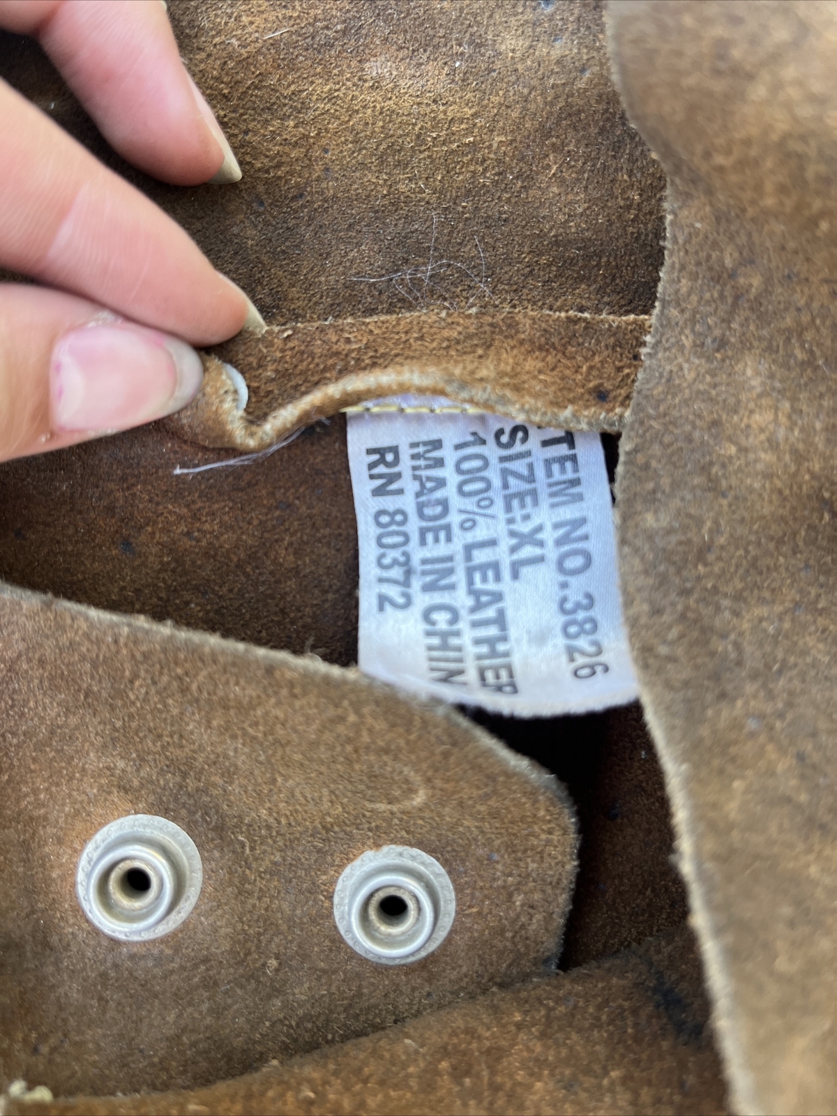 prosafe leather welding jacket xl