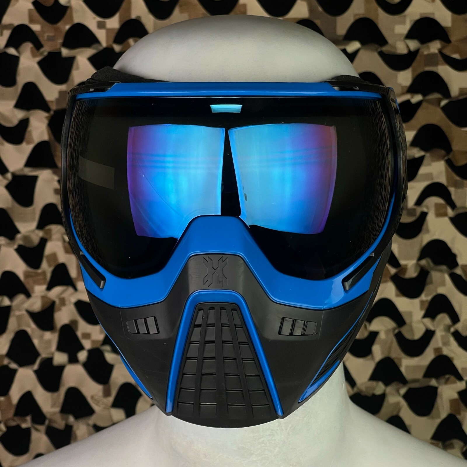 NEW HK Army KLR Paintball Mask - Cobalt w/ Cobalt Lens