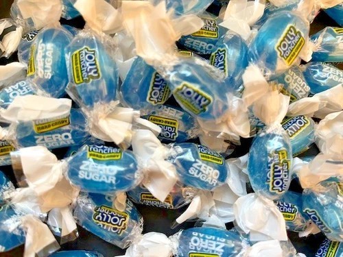 JOLLY RANCHER *ZERO SUGAR* Hard Candy ALL RASPBERRY FLAVOR Sugar Free- 1/2 Pound
