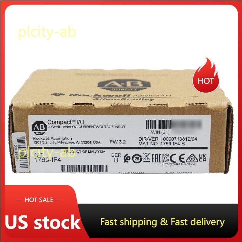 Allen-Bradley 1769-IF4 I/O Analog Input Module CompactLogix New Sealed 1769IF4
