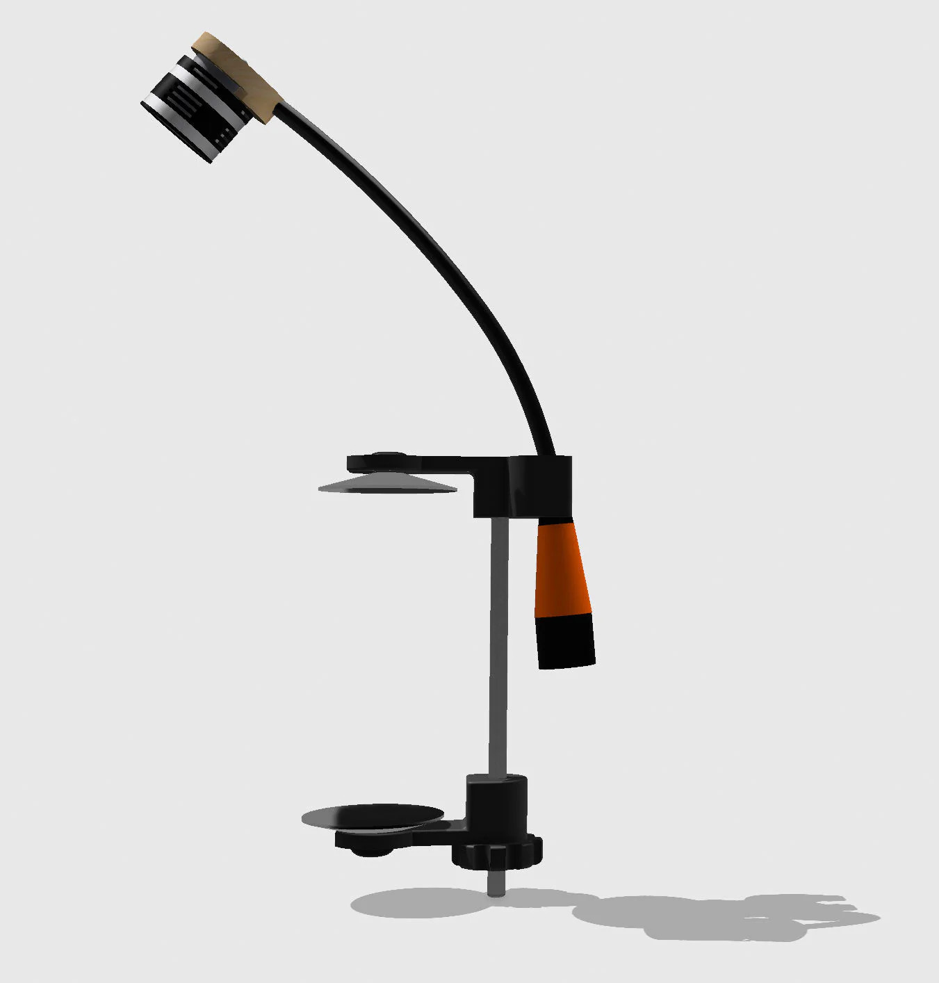 Grit Guitar Microphone. (with seat for extra vocal mic)
