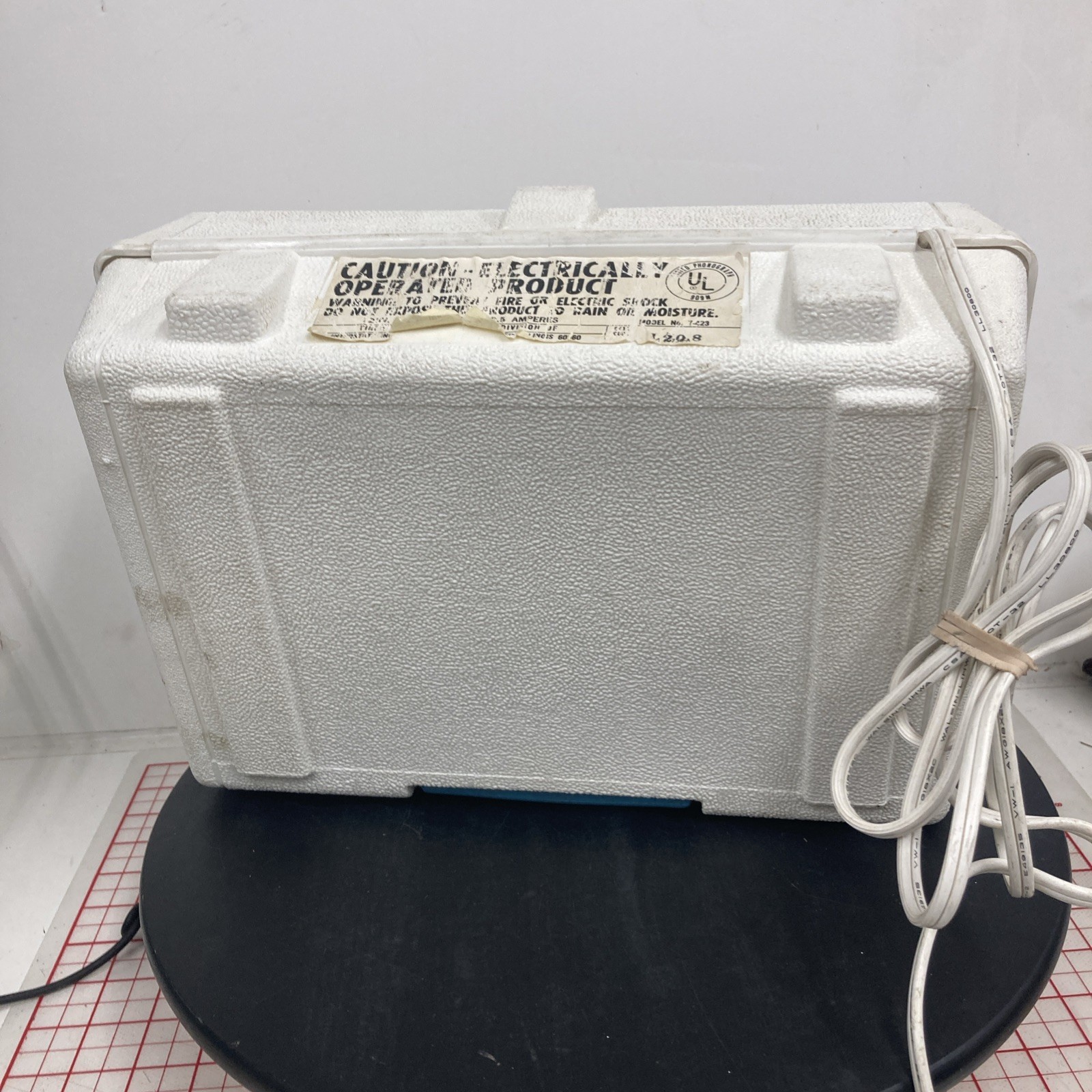 VINTAGE SPIDERMAN RECORD PLAYER 1978 TIGER ELECTRONICS Tested