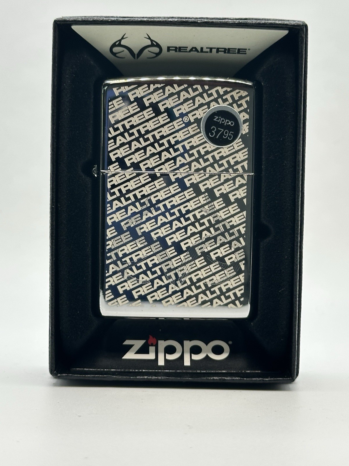 Realtree Logos High Polish Chrome Zippo Lighter New 48751