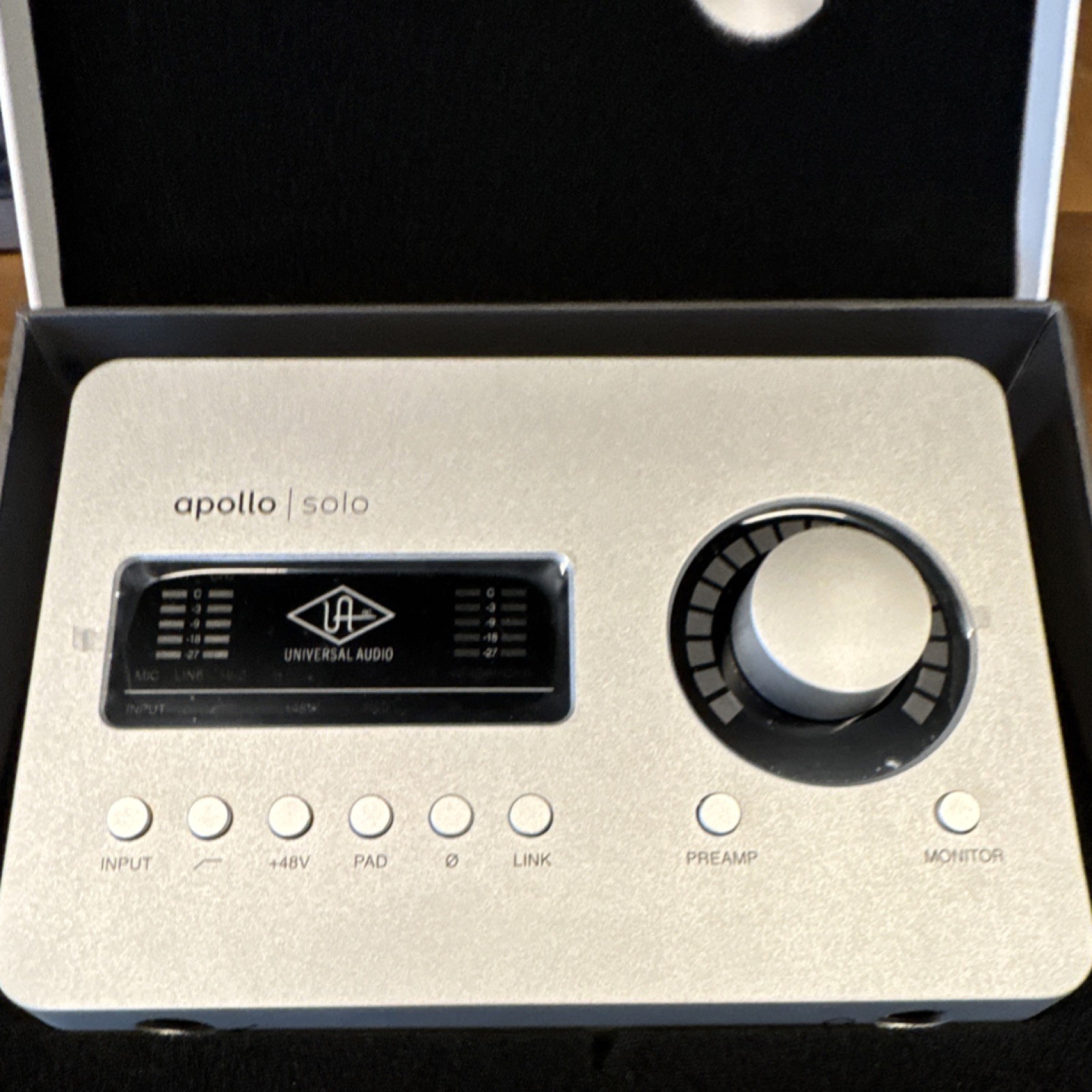Universal Audio Apollo Solo Heritage USB Audio Interface, Mic/Line Inputs