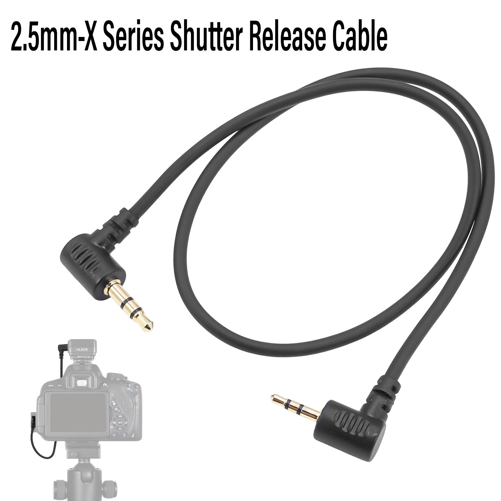 2.5mm-X/3.5mm-X Series Shutter Release Remote Control Cable for Hasselblad X1D