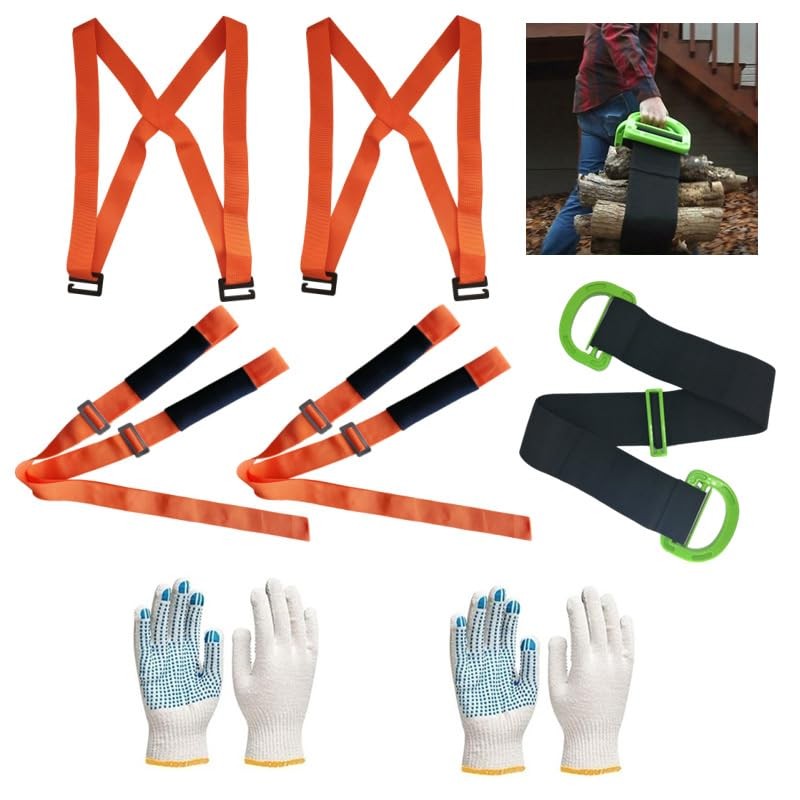 Moving Straps Lifting (Padding)- one Person 2-Person Lifting and Moving