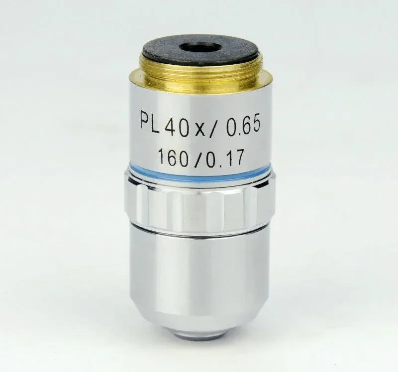 DIN 160/0.17 Plan Achromatic Objective 40X RMS M20 for Olympus Microscope