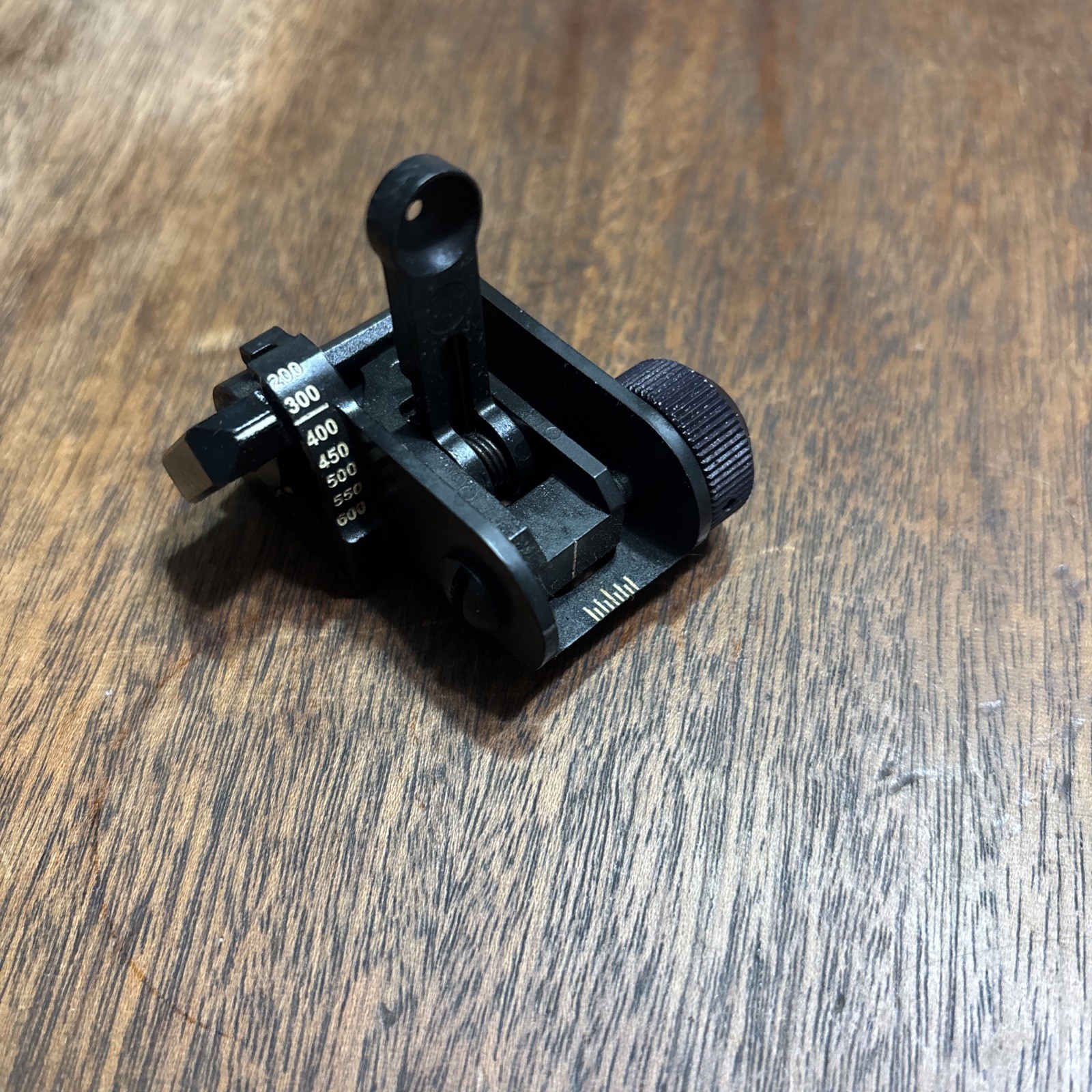 US Army Matech Rear Sight Flip Up Iron