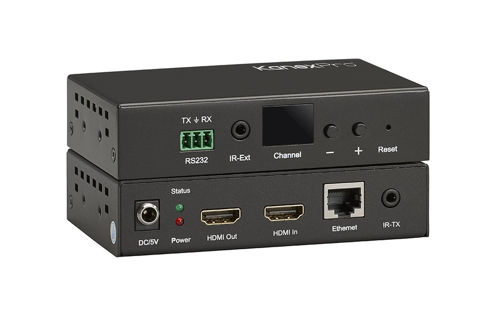 HDMI Over IP Transmitter Extender 1080p H.264 CAT5e CAT6 120M 394ft PoE RS232