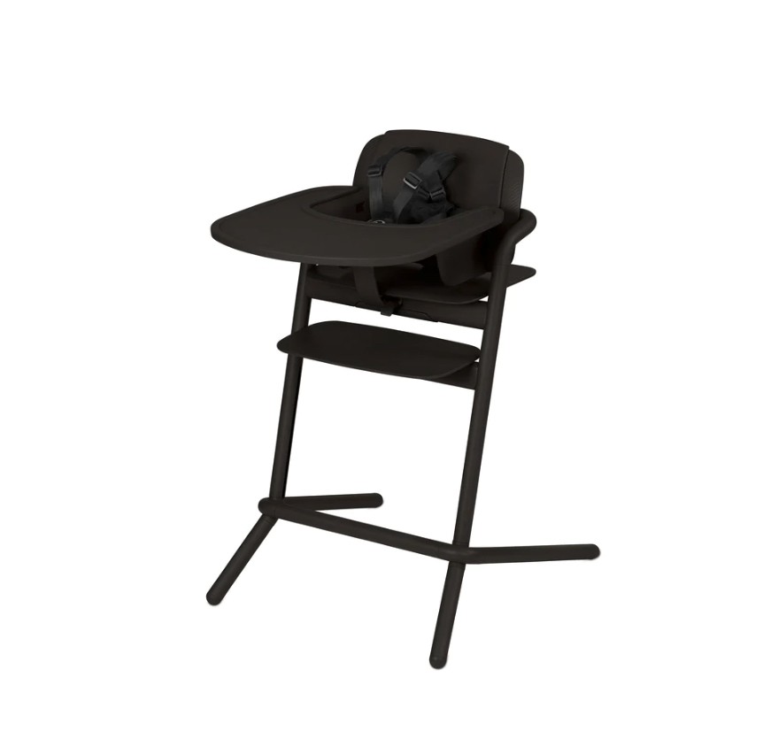 Cybex Lemo High Chair Solid Black Open Box