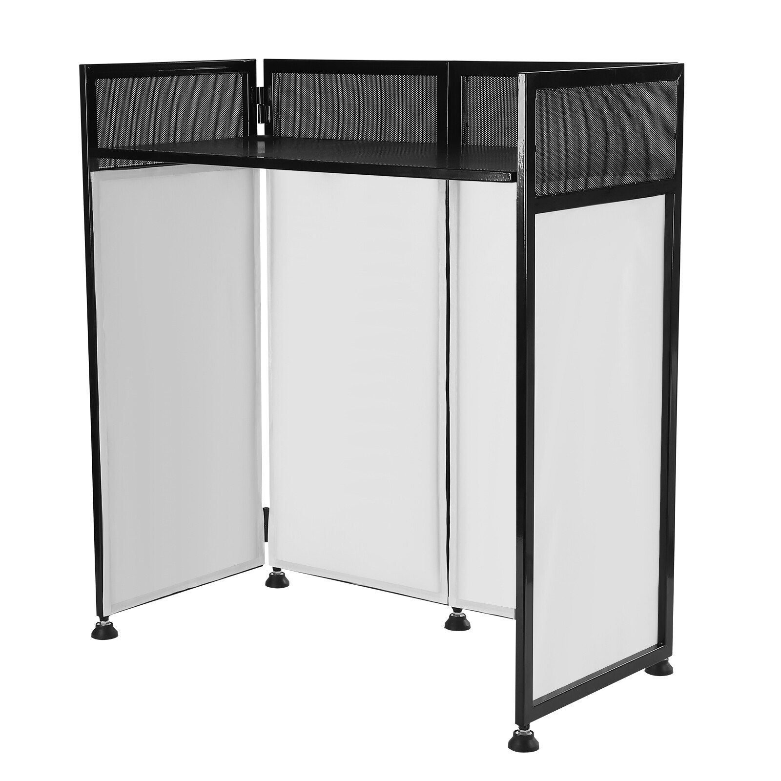 Foldable DJ Booth 82.7x44'' DJ Party Event Facade Folding Screen Panel For Show