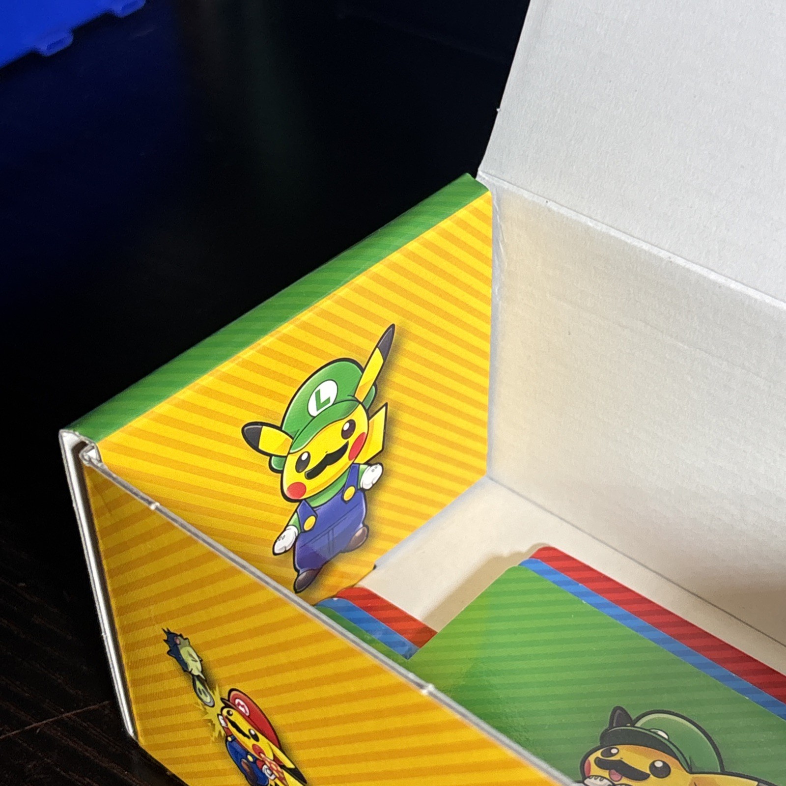 Mario Pikachu Box (Luigi) - Box & Dividers Only