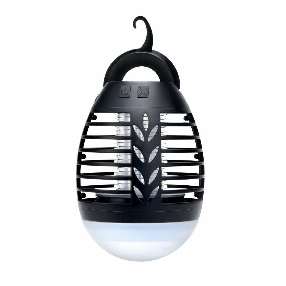 2PACK Electric Mosquito Insect Fly Bug Zapper Killer LED Light Trap Control Lamp
