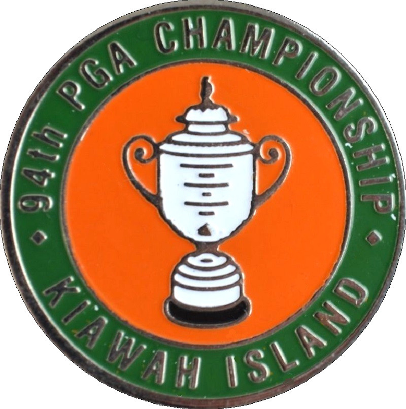 2012 PGA Championship (Kiawah Island) FLAT Golf  BALL MARKER