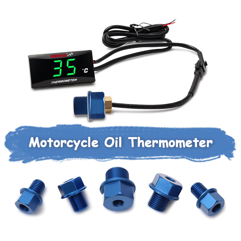 KOSO Motorcycle oil temperature gauge Adapter M14*1.5 For Honda Yamaha Suzuki