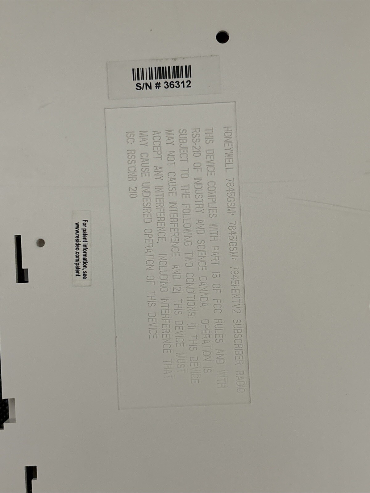 Honeywell LTE-IV
