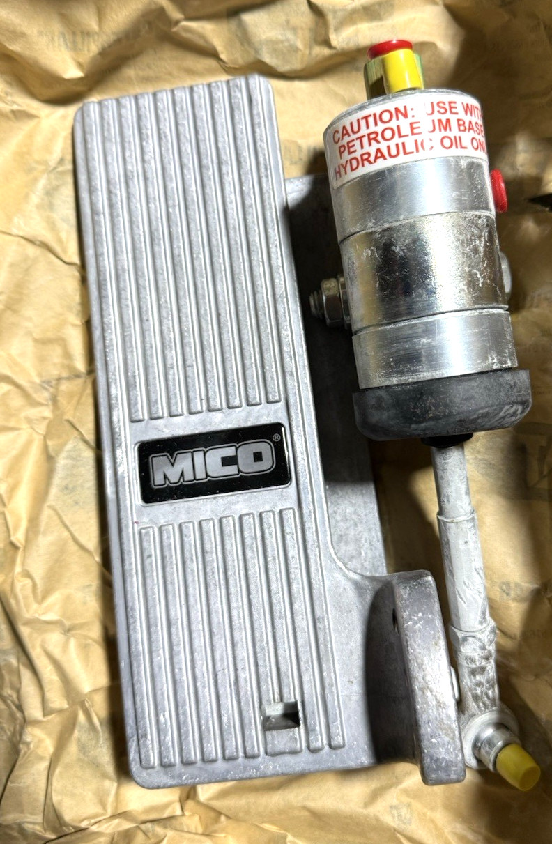 Terex Mico Hydraulic Throttle Control Pedal 55480TU *NEW*