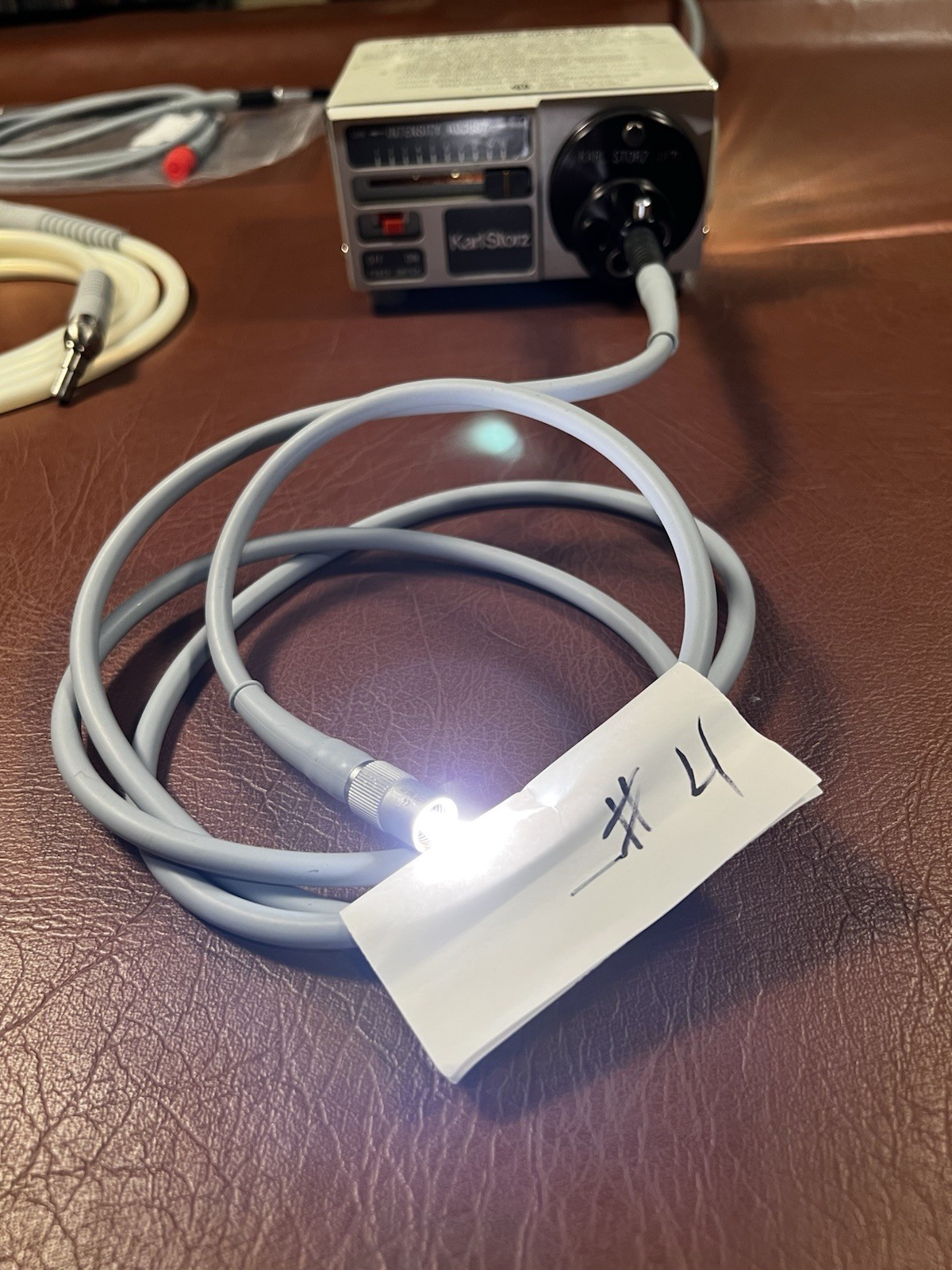 Lot Of Karl Storz, ACMI, Wolf, Luxtec, Welch Allyn Fiber Optic Cables