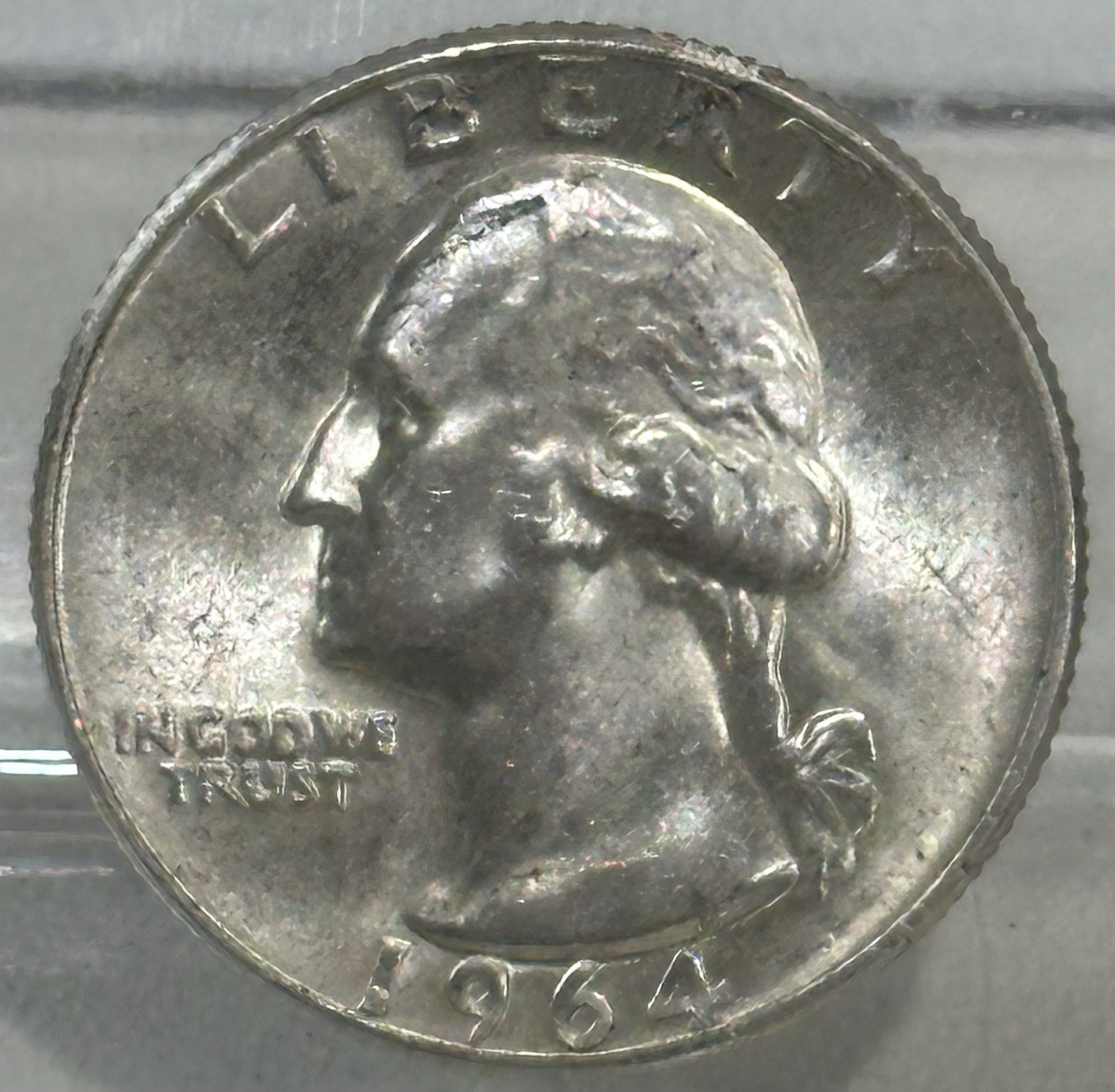 1964-P 25C Washington Quarter 90% Silver
