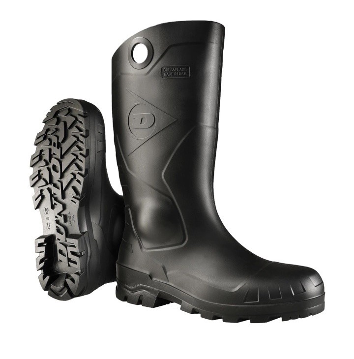 DUNLOP Chesapeake Rubber Boots– PVC- Waterproof- Lightweight Size 15