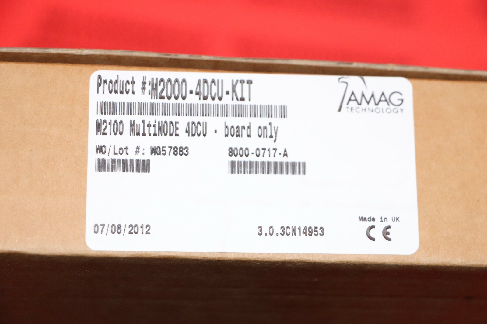 Amag M2000-4DCU Kit Multinode M2100 4DCU Board New