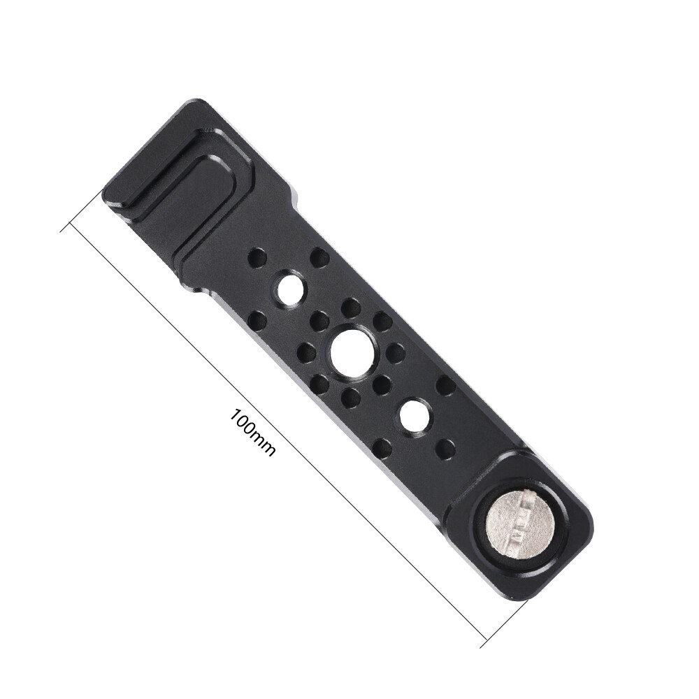Niceyrig Nato Rail with 3/8" Arri Mount Screw and Code Shoe Mount