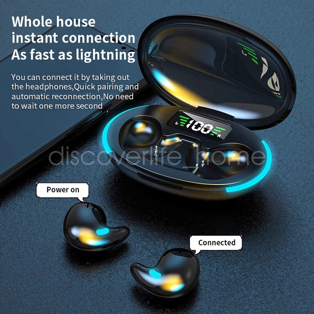 NEW Invisible Earbuds Micro Bluetooth Earbuds Sleep TWS Wireless Earphones Mini